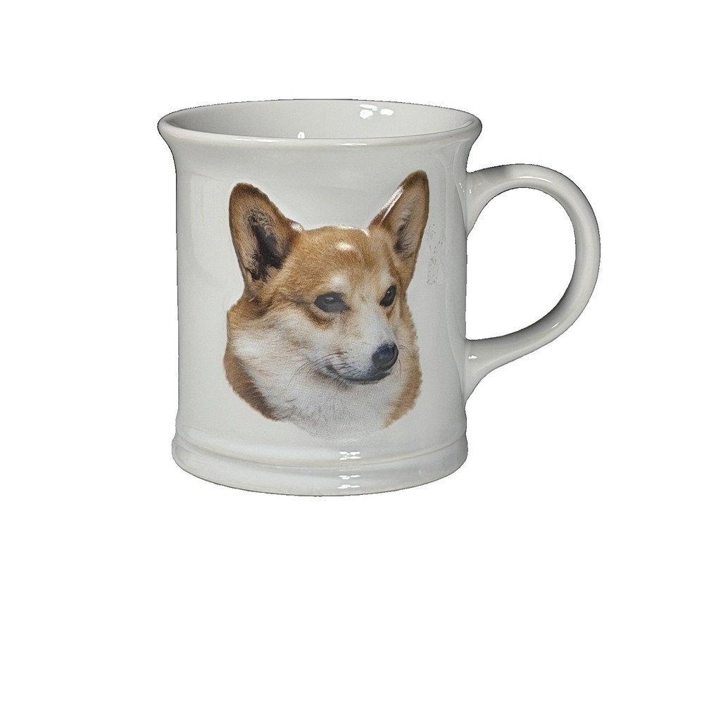 Best Friend Originals Welsh Corgi Embossed Mug, 3D Face, 10oz.